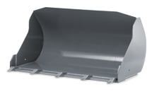 Земляной ковш с зубцами