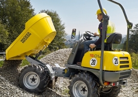 Думперы мини самосвалы Wacker Neuson