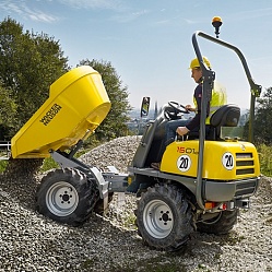 Думперы мини самосвалы Wacker Neuson